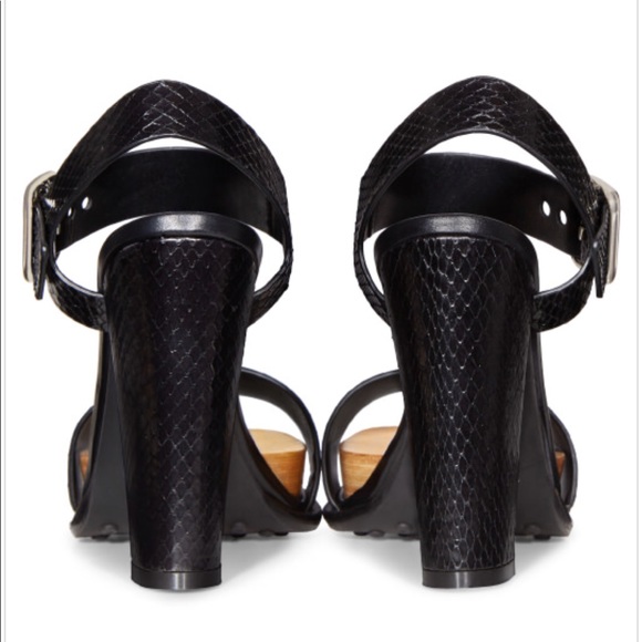 NWTTod’s Black python sandals! - Picture 4 of 8